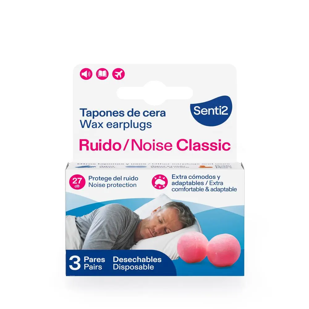 Protectores Auditivos - Noise Wax Plugs by Senti2