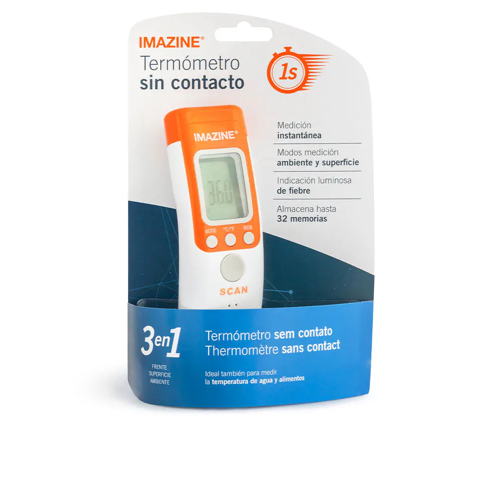 Termómetro - Non-Contact Thermometer 3 In 1 by Imazine
