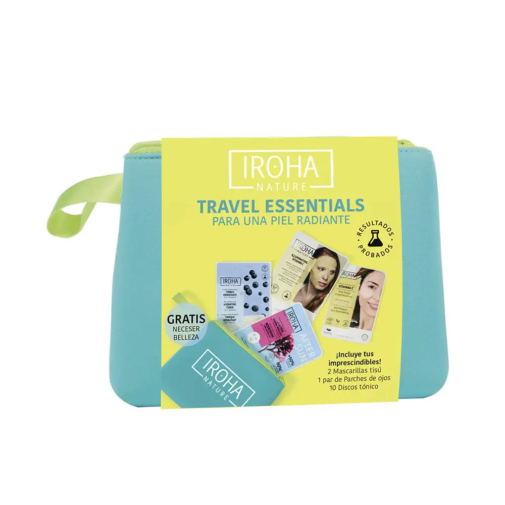 Esenciales De Viaje - Travel Essentials Case 5 Pcs by Iroha