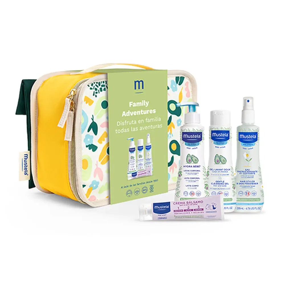 Bebé-Niño - Family Adventures Pastel Suitcase 5 Pcs by Mustela