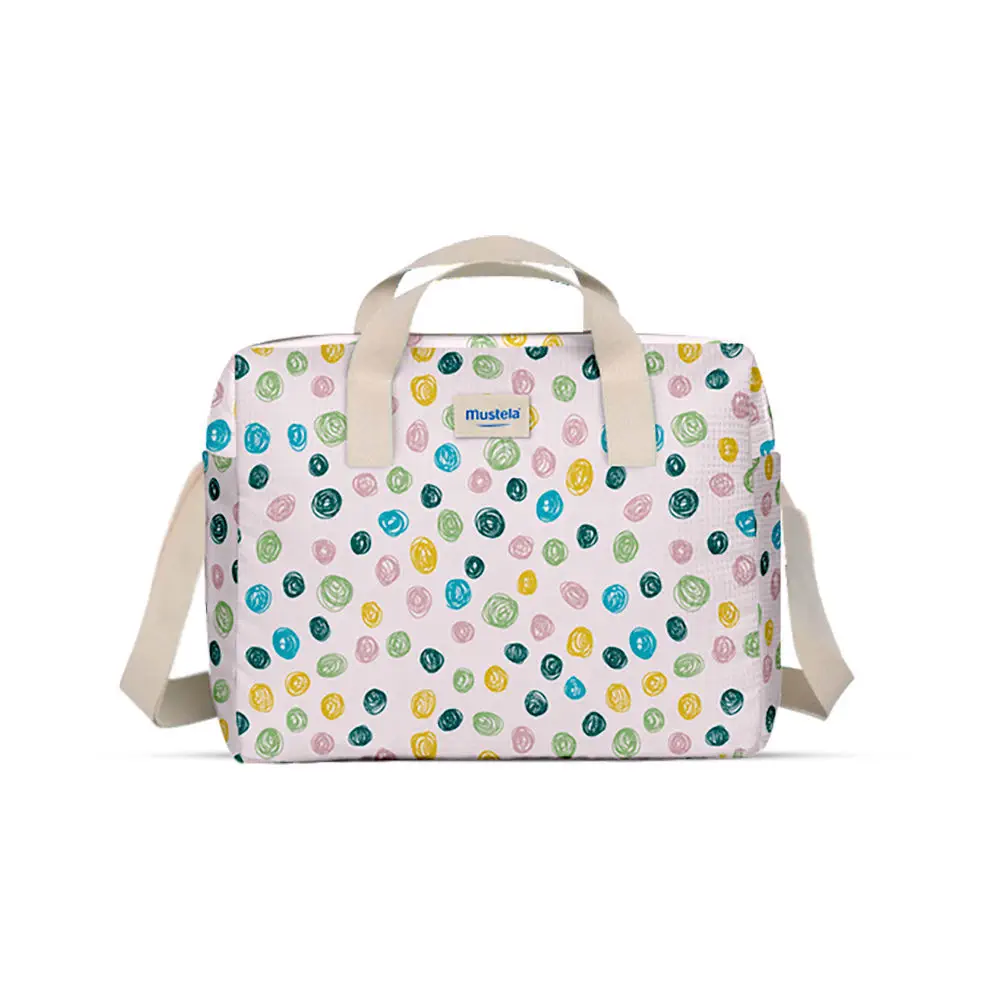 Bolsa Paseo - Little Moments Strolling Bag With Dots Lot by Mustela