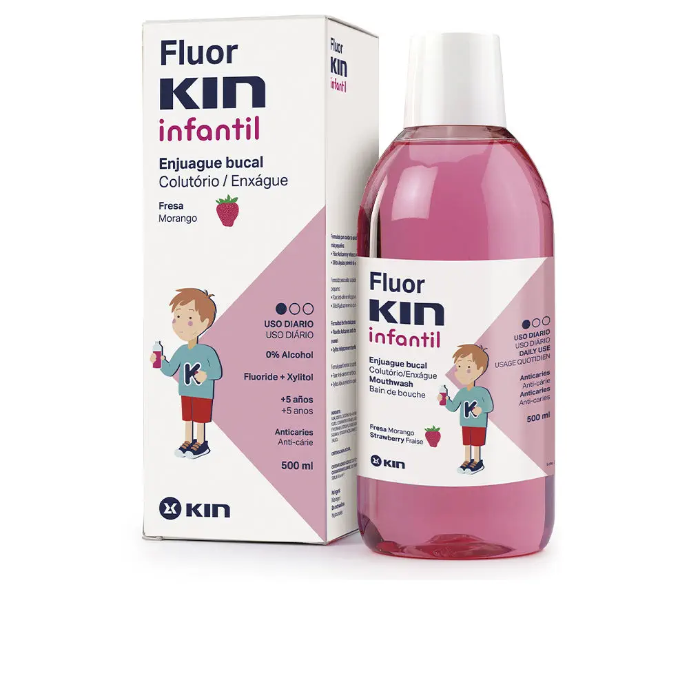Fluorkin - Fluorkin Infantil Anti-Cavity Mouthwash #Strawberry by Kin