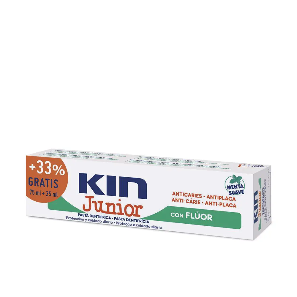 Kin Junior - Kin Junior Pasta Dentífrica Anticaries #Menta Suave 75 + by Kin