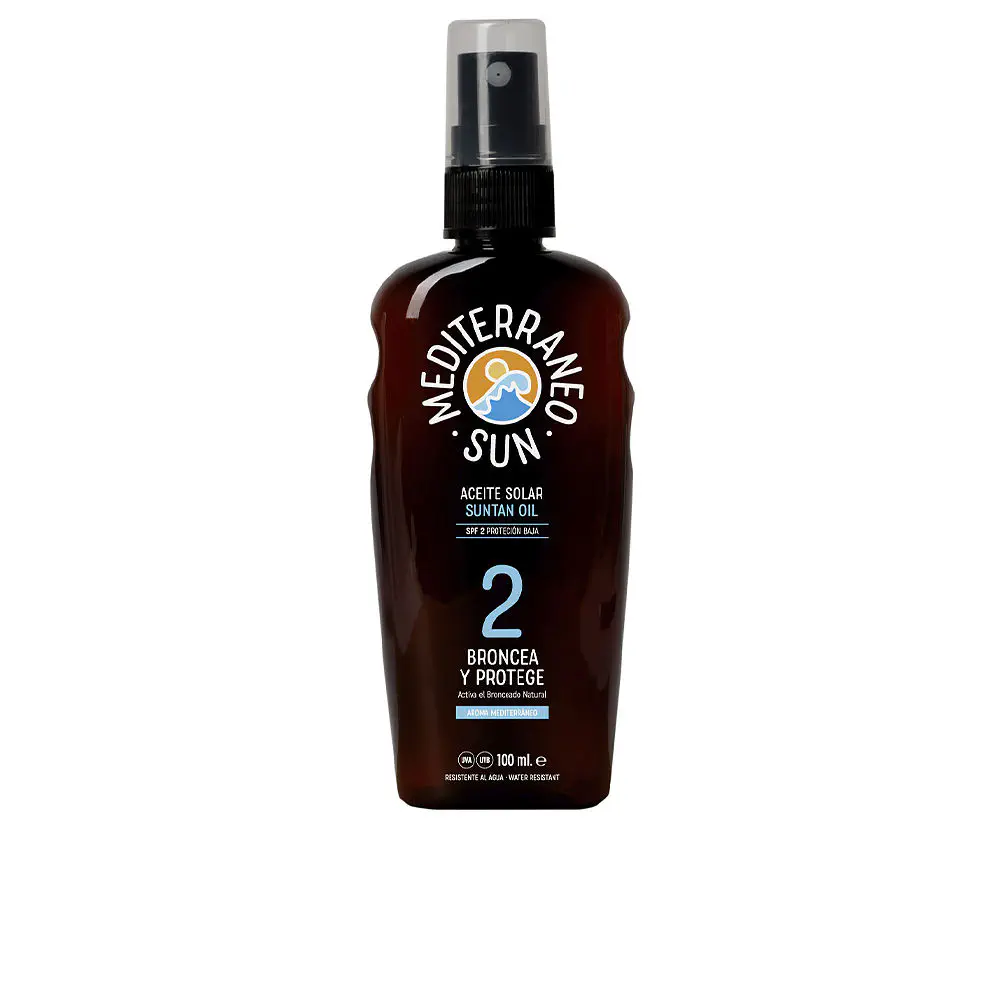 Carrot - Tan &Amp; Protect Sun Oil Spf2 by Mediterraneo Sun