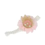 Cinta De Pelo - Ribbon With Fabric Flower And Crown by Inca