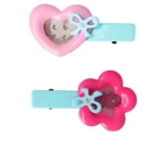 Inca Pinza - Heart And Flower Pliers Button by Inca