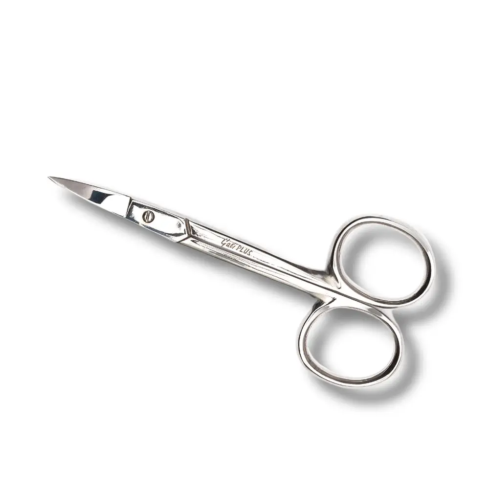 Manicura Y Pedicura - Curved Leather Manicure Scissors by Galiplus
