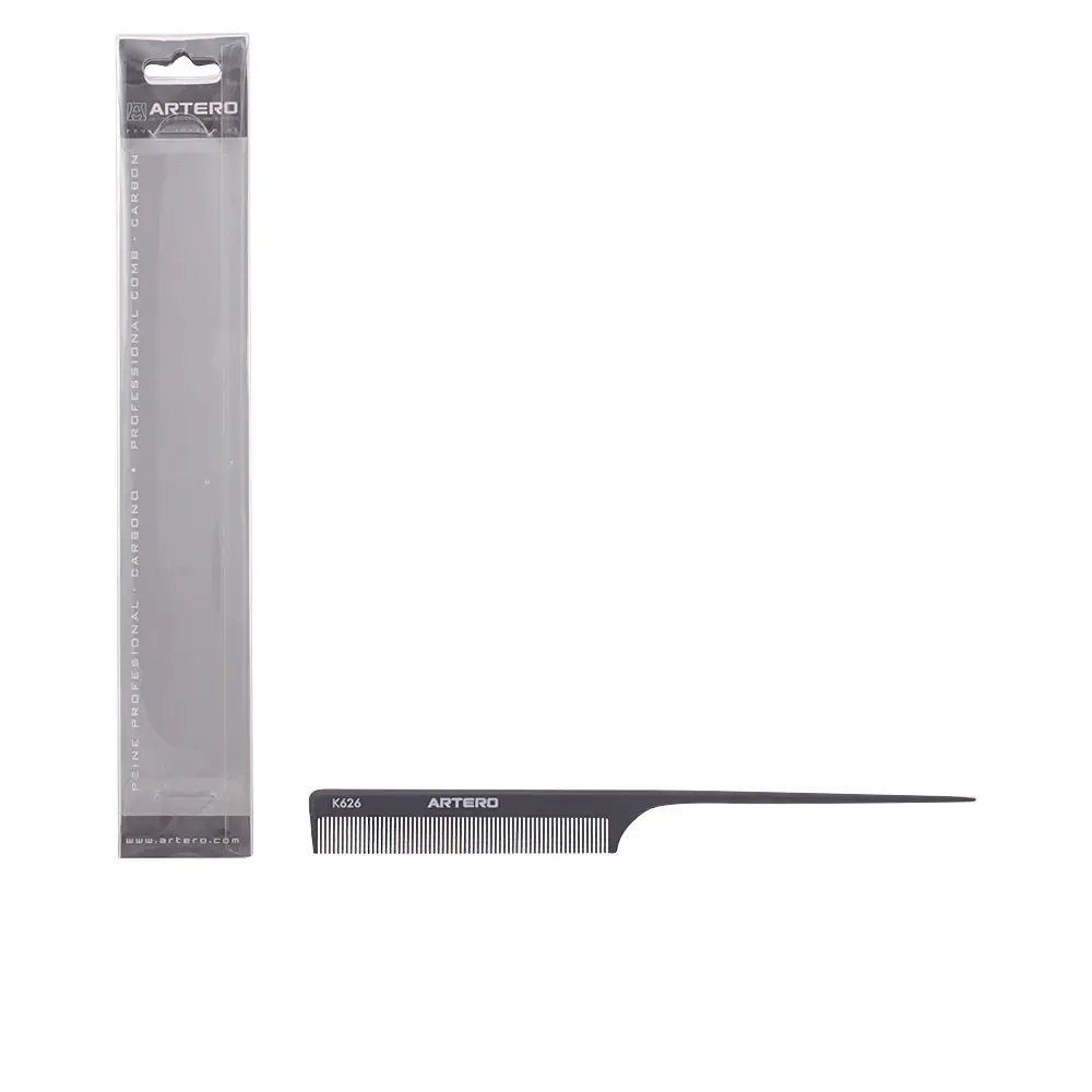 Peine Carbono - Carbon Comb With Plastic Spike 215 Mm by Artero
