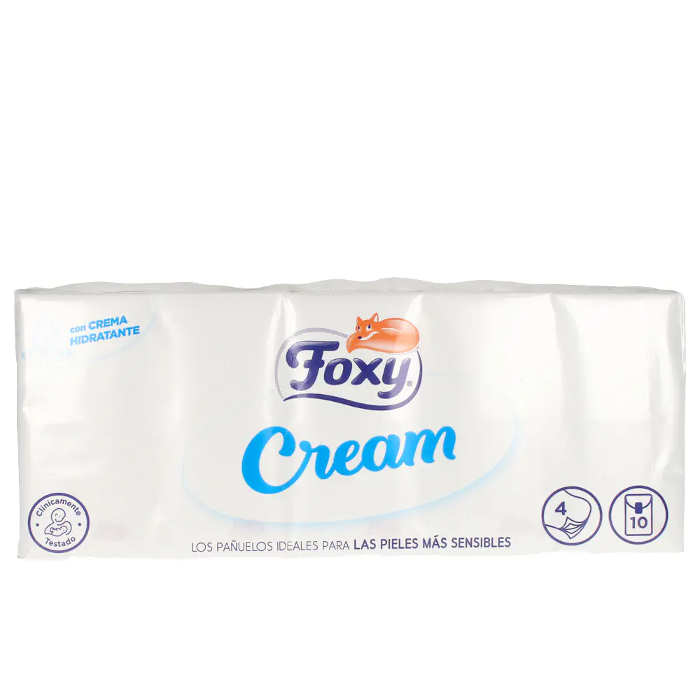 Cream Foxy - Cream Pañuelos Pieles Sensibles 10 X by Foxy