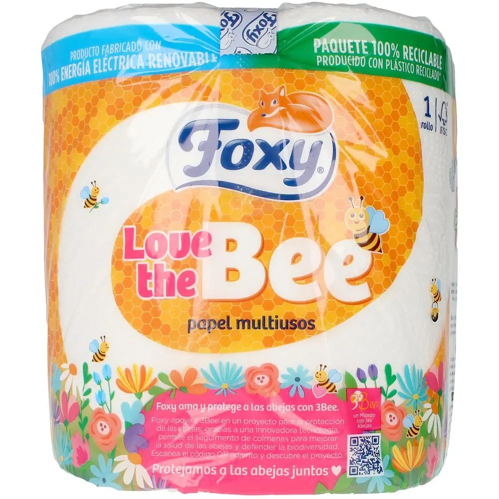 Love The Bee - Love The Bee Jumbo Kitchen Paper by Foxy