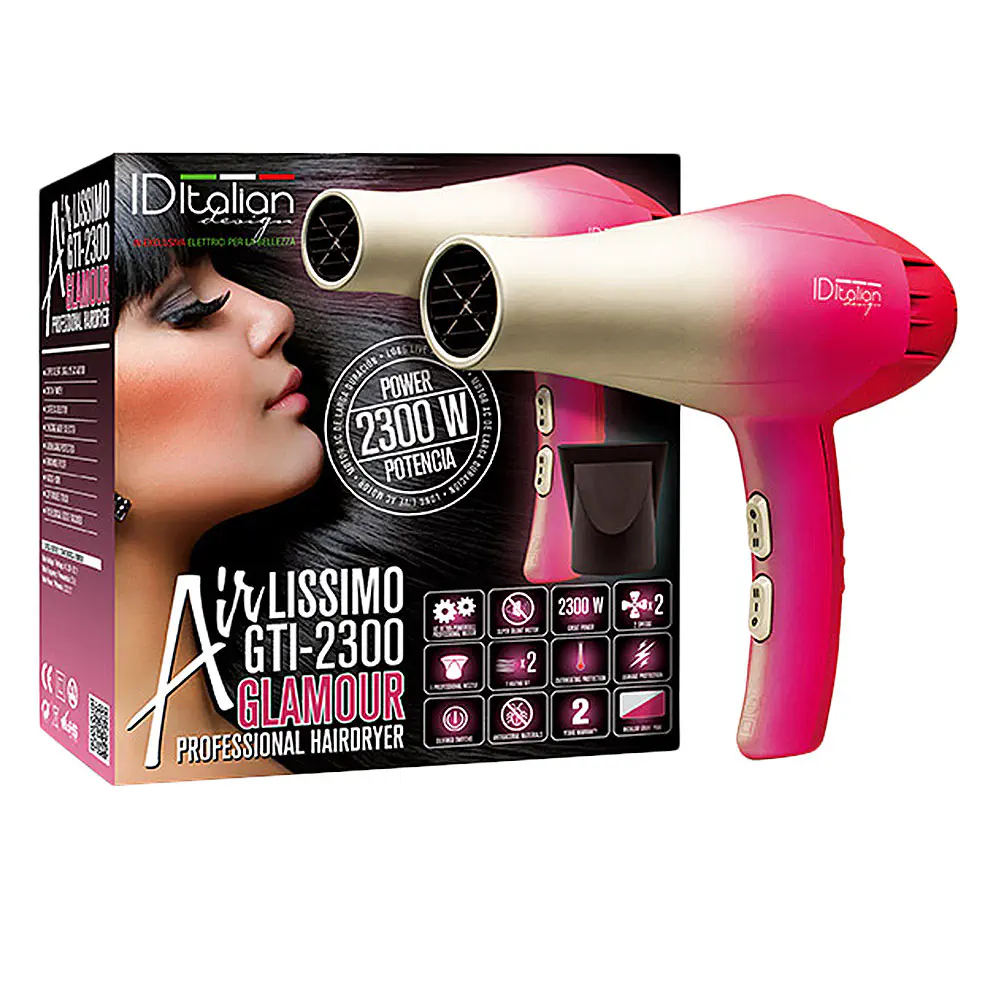 Airlissimo Gti 2300 - Airlissimo Gti 2300 Glamor Professional Hair Dryer Nit by Id Italian