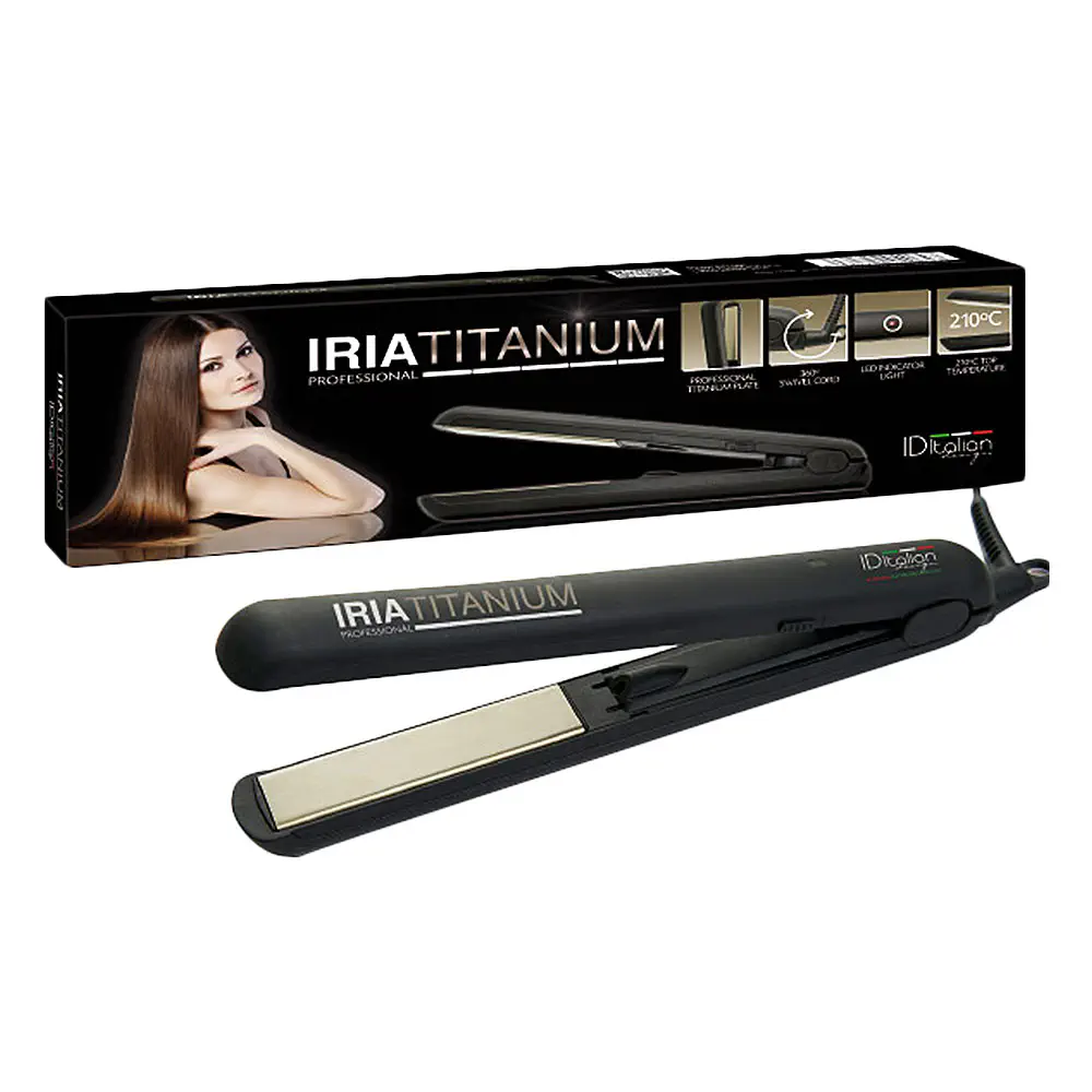 Iria Titanium - Iria Titanium Professional Flat Iron by Id Italian