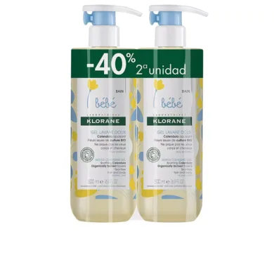 Klorane Bébé - Baby Gentle Cleansing Gel Set 2 X by Klorane