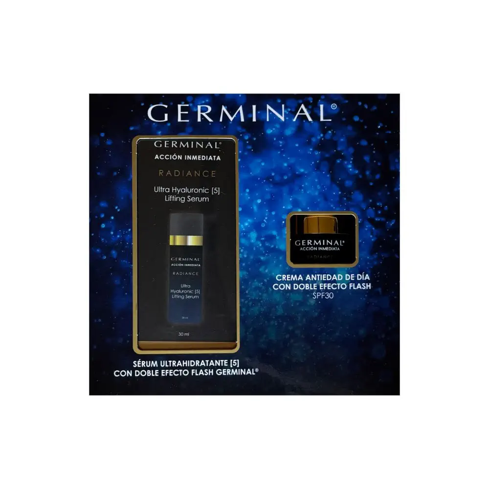 Immediate Action Radiance Hyaluronic Acid Case 2 Pcs by Germinal Acción Inmediata Radiance - Immediate Action Radiance Hyaluronic Acid Case 2 Pcs by Germinal