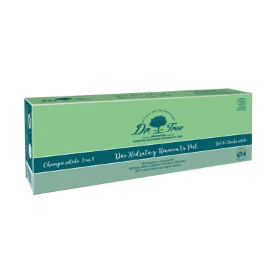 Champú Sólido Dr. Tree - Natural Solid Shampoo And Gel Moisturizes And Renews Sensitive Skin Case 2 Pcs by Dr. Tree