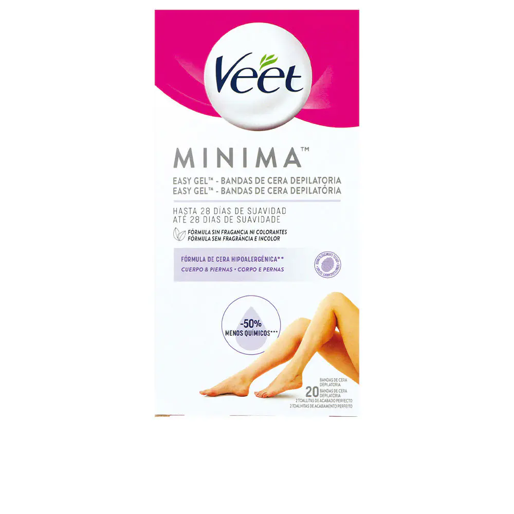 Bandas De Cera - Pure Wax Strips For Sensitive Skin Nits by Veet