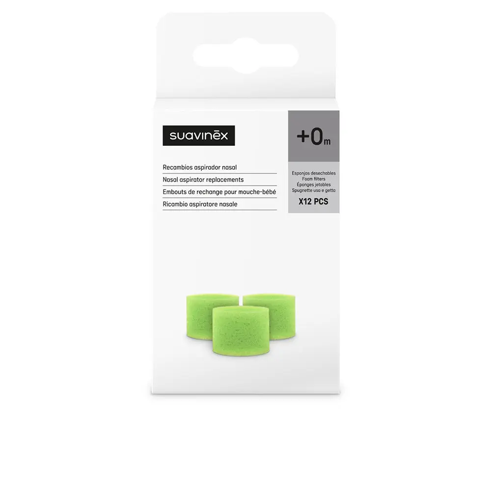 Suavinex Accesorios - Nasal Aspirator Replacement Disposable Sponges Nits by Suavinex