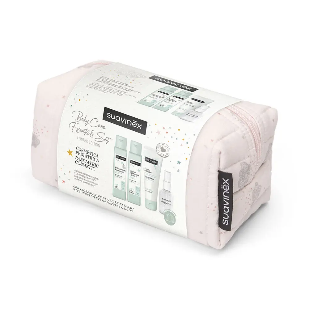 Suavinex Sets - Neceser Tela Viaje #Coral Set by Suavinex