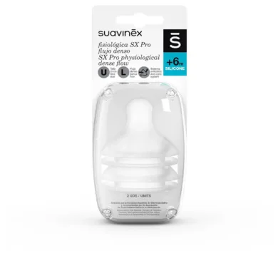Suavinex Tetina - Tetina Fisiologica Flujo Silicona L by Suavinex