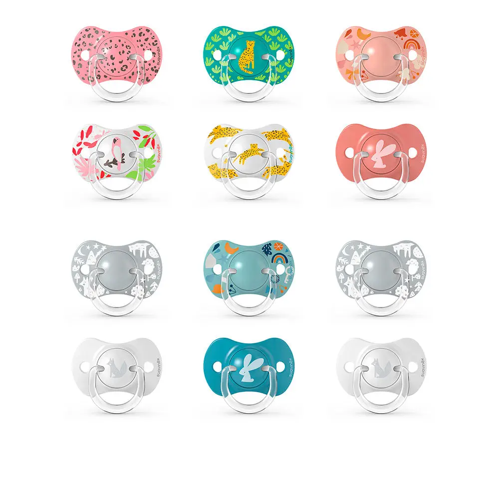 Prints - Physiological Pacifier Sx Pro Silicone 0-6 Months by Suavinex