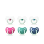 Suavinex Night & Day - Suavinex Night Anatomical Silicone Pacifier 0-6M 2 Units by Suavinex