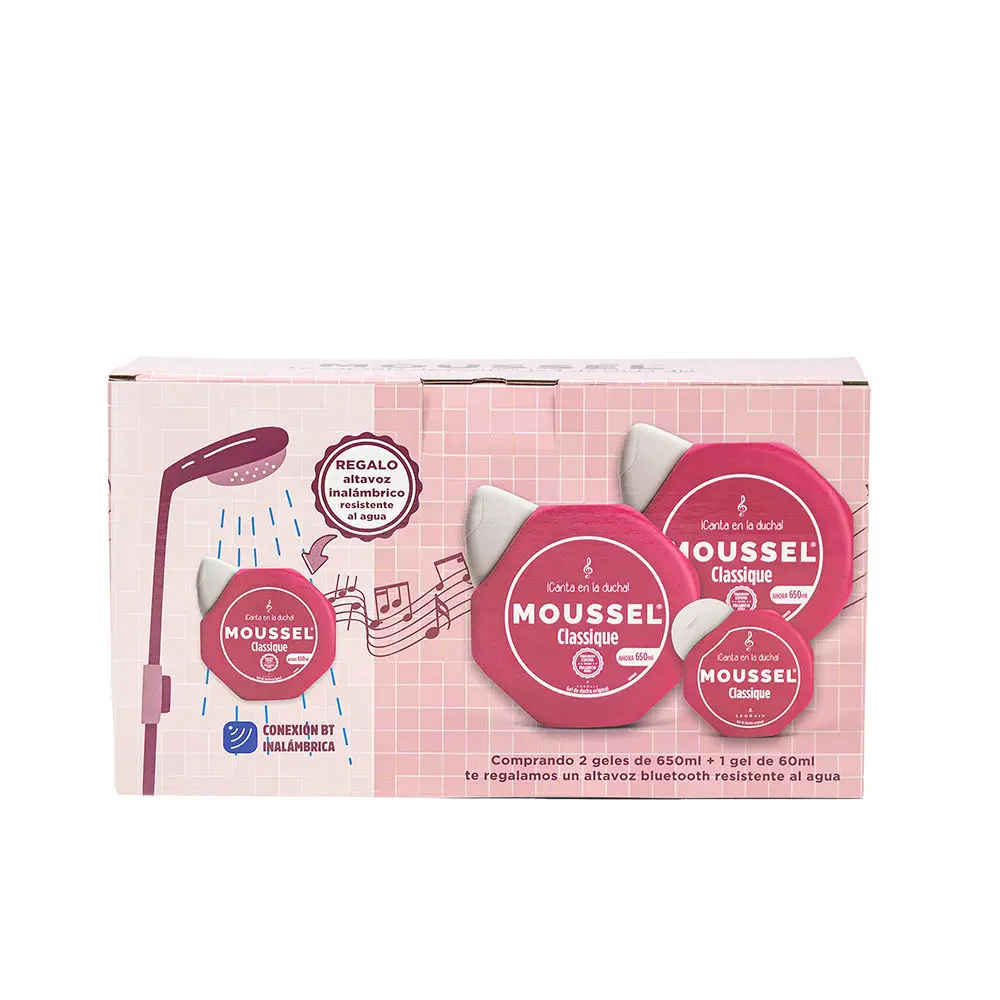 Moussel Gel - Moussel Classique Shower Gel Case 3 Pcs by Moussel