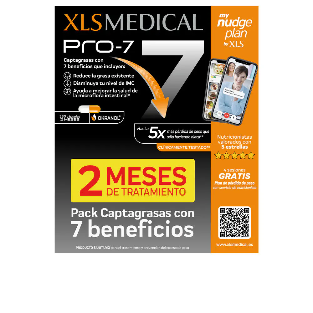 Xls Medical Pro - Xls Medical Pro-7 Fat Binder Pack 360 Capsules by Xls Medical