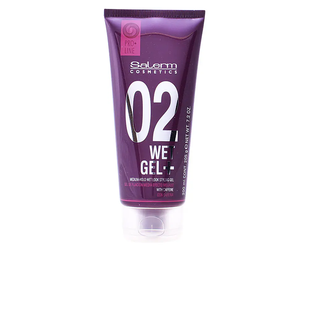 Wet Gel+ Medium Hold Wet Look Styling Gel by Salerm Wet Gel+ - Wet Gel+ Medium Hold Wet Look Styling Gel by Salerm