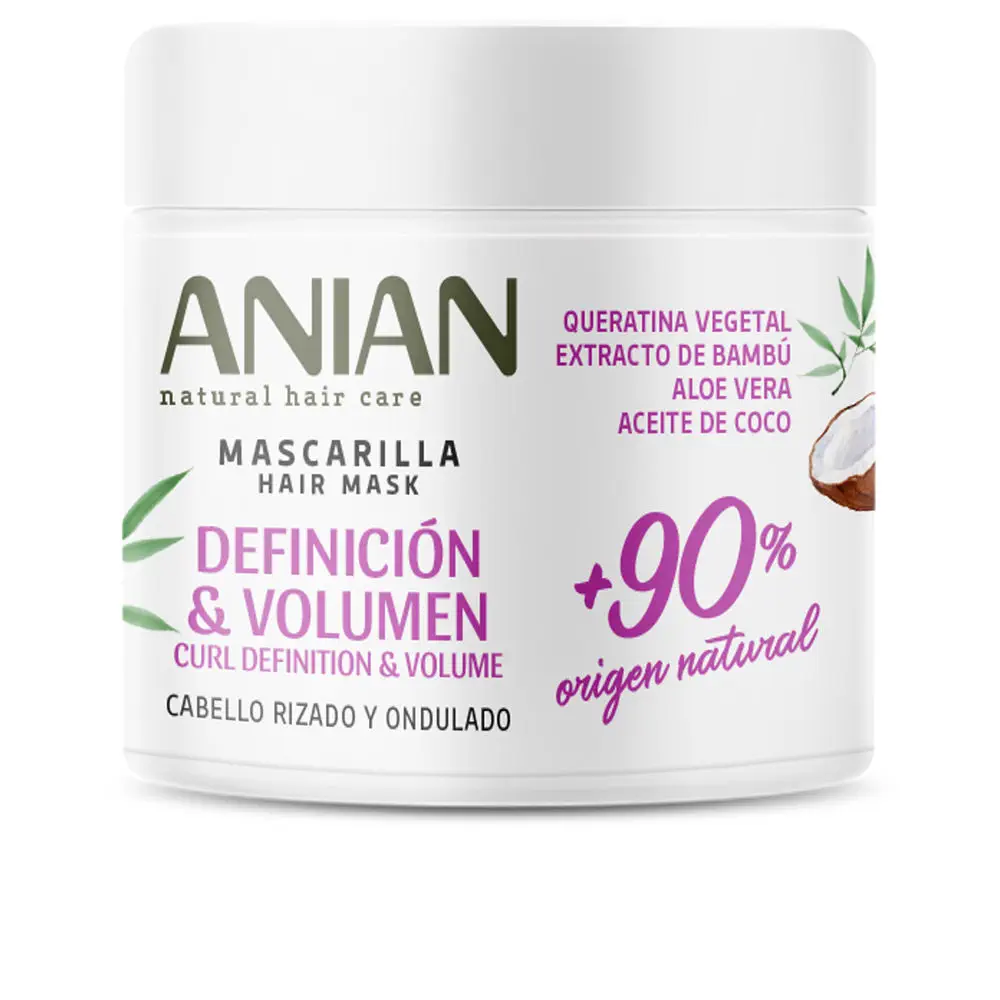 Definición & Volumen - Definition &Amp; Volume Vegetable Keratin Mask by Anian