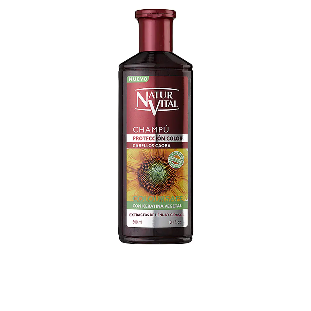 Mahogany Color Shampoo by Natur Vital Champu Color - Mahogany Color Shampoo by Natur Vital