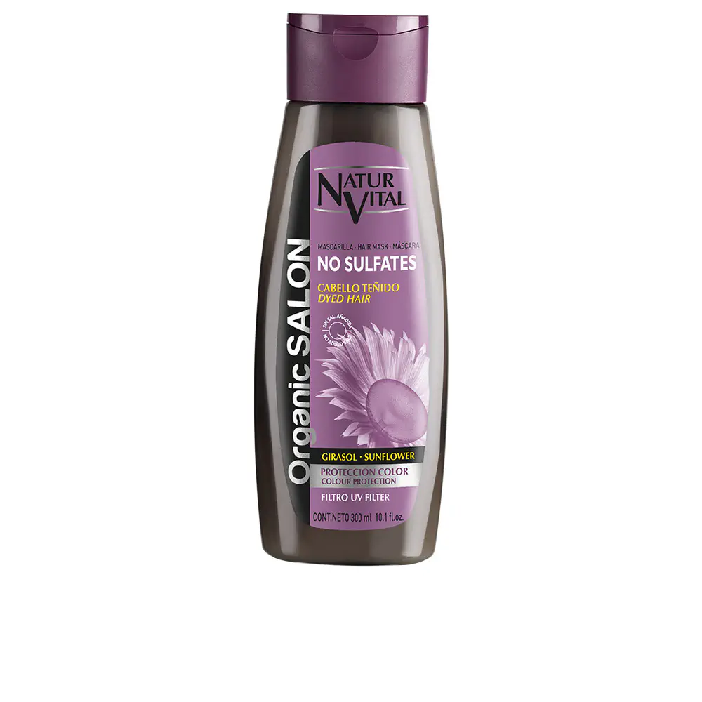 Organic Salon - Sin Sulfatos - Organic Salon Sulfate-Free Mask Color Protection by Natur Vital