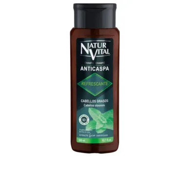 Champú Anticaspa - Men Refreshing Anti-Dandruff Shampoo For Oily Hair by Natur Vital