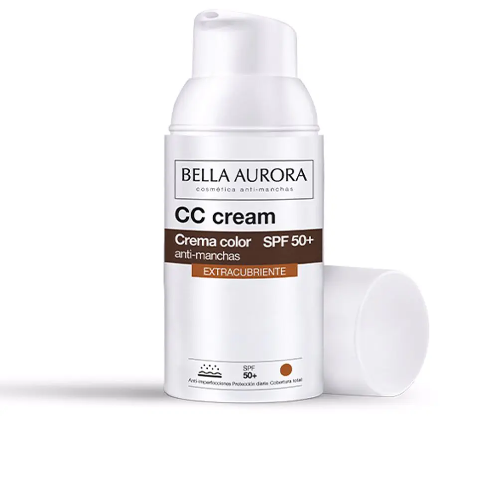 Cc Cream Tono Medio Lote - Cc Cream Extra-Covering Anti-Spots Spf50+ by Bella Aurora