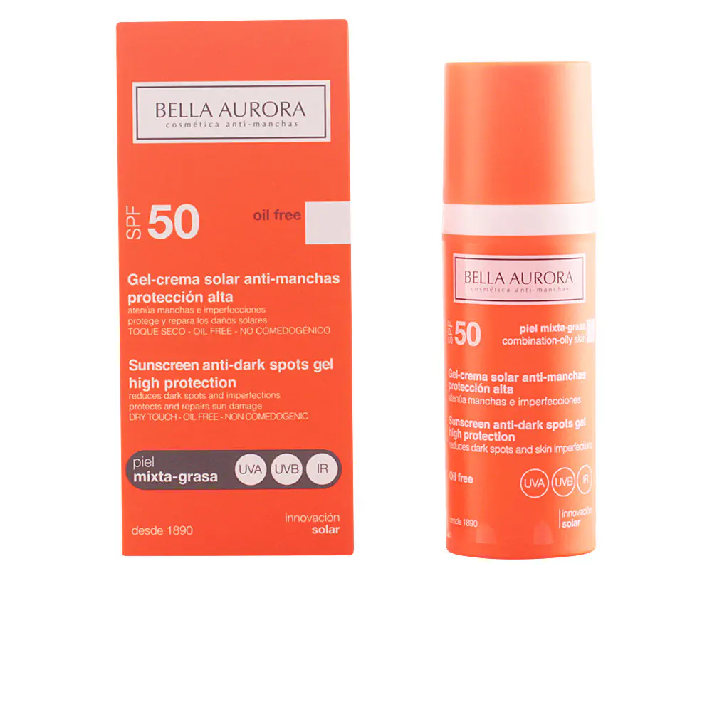 Bella Aurora Solar - Bella Aurora Solar Gel Anti-Dark Spots Mixed/Oily Spf50 by Bella Aurora