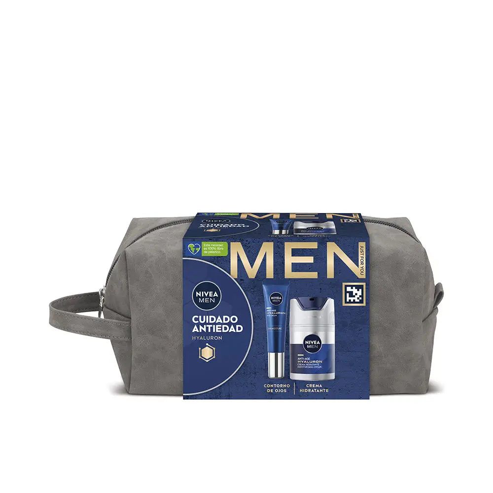 Neceser Cuidado - Men'S Toiletry Bag Anti-Aging Care Case 3 Pcs by Nivea