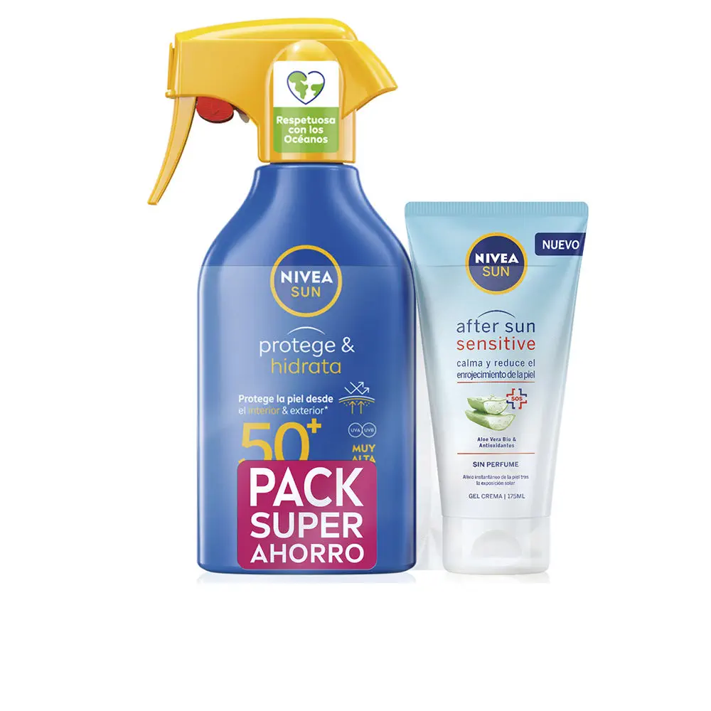 Nivea Sun - Sun Protect&Amp;Hydrate Gun Spf50 270 Ml Pack 2 Pcs by Nivea