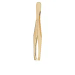 Pinzas Depilar - Tweezers Straight Tip Gold Nit by Beter