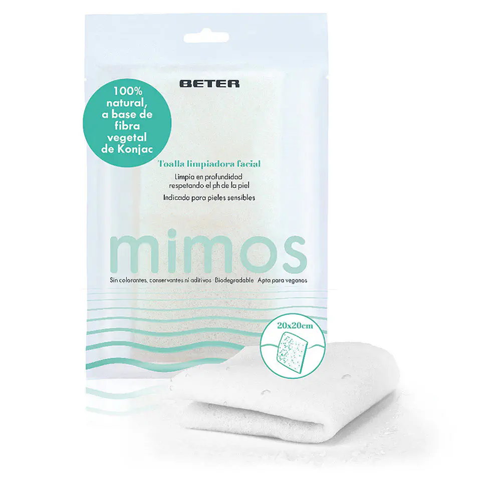 Esponja Beter - Konjac Toalla Limpiadora Facial-Mimos by Beter