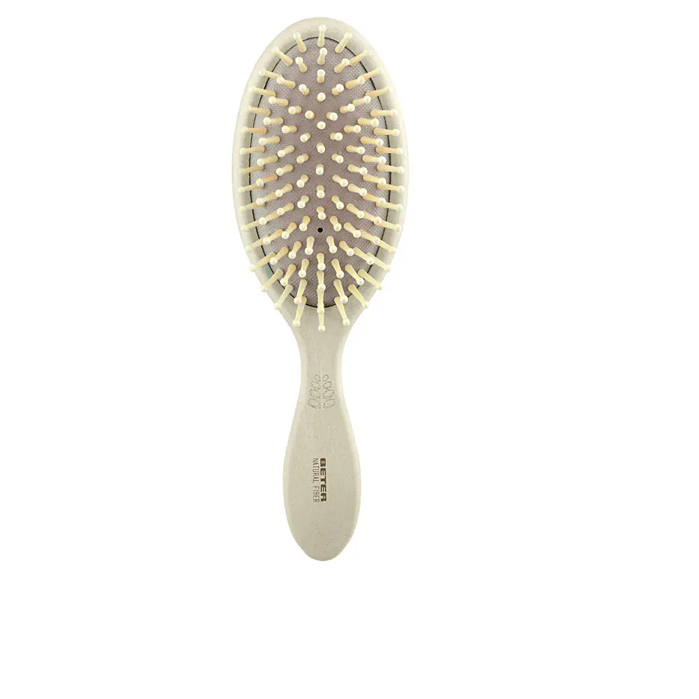 Cepillo Neumático - Pneumatic Brush Natural Fiber Wooden Bristles #Beige Nit by Beter