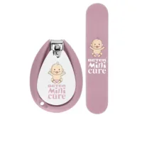 Mini Cure Cuidado Uñas - Mini Cure Cuidado Uñas Bebés Rosa Set by Beter