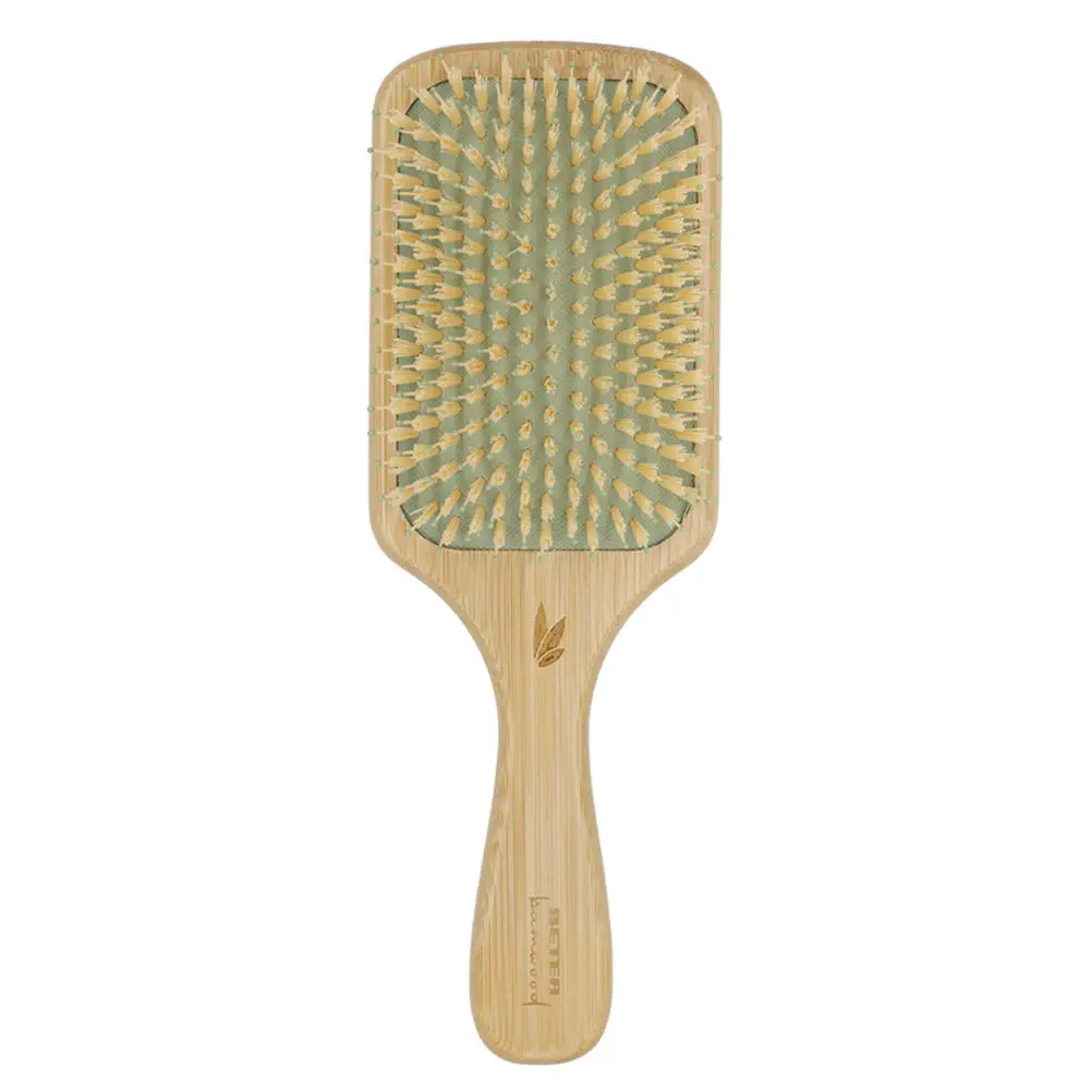 Bamwood - Bamwood Pneumatic Racket Brush Nylon Bristles by Beter