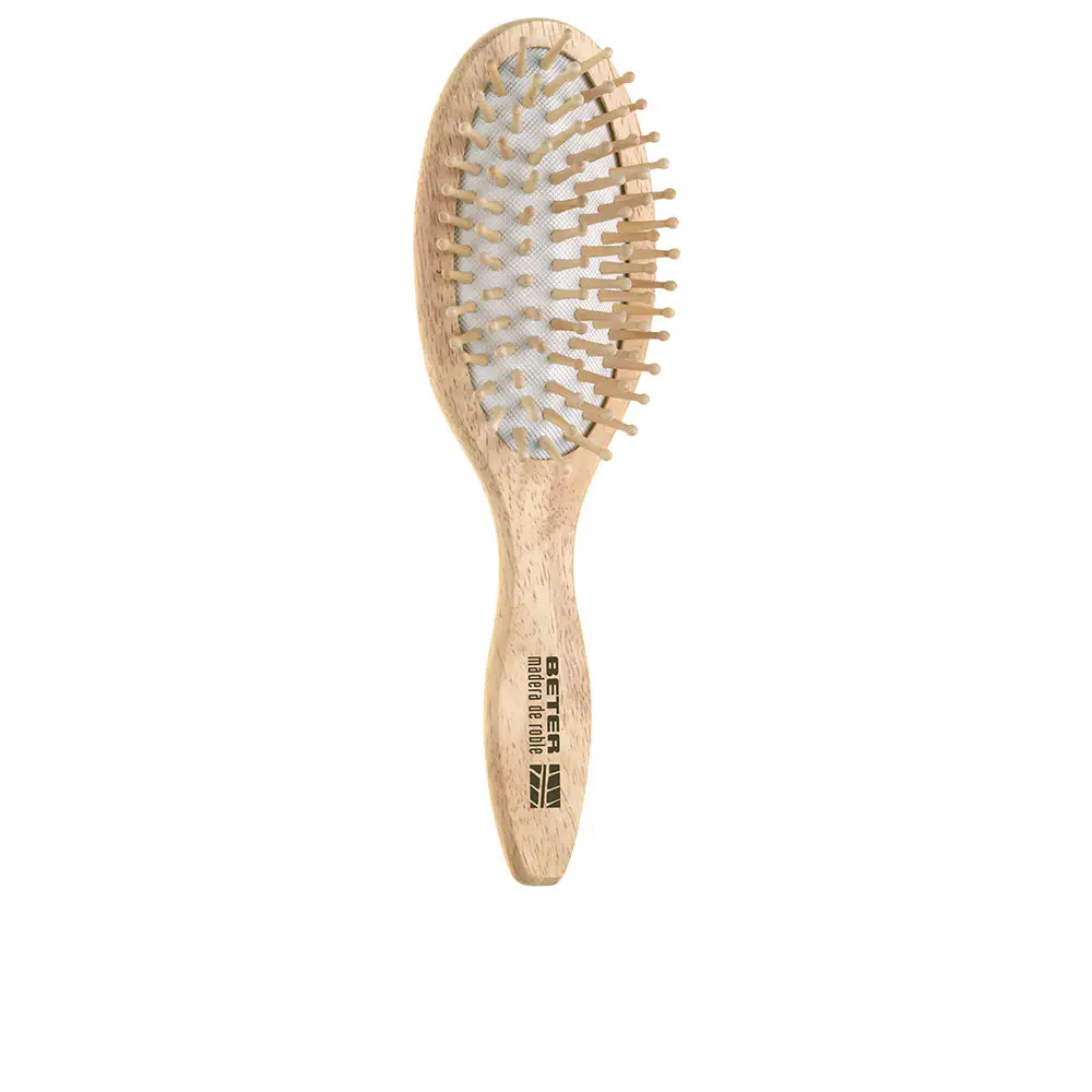 Cepillo Neumático - Pneumatic Brush With Wooden Bristles, Oak Wooden Handle Nit by Beter