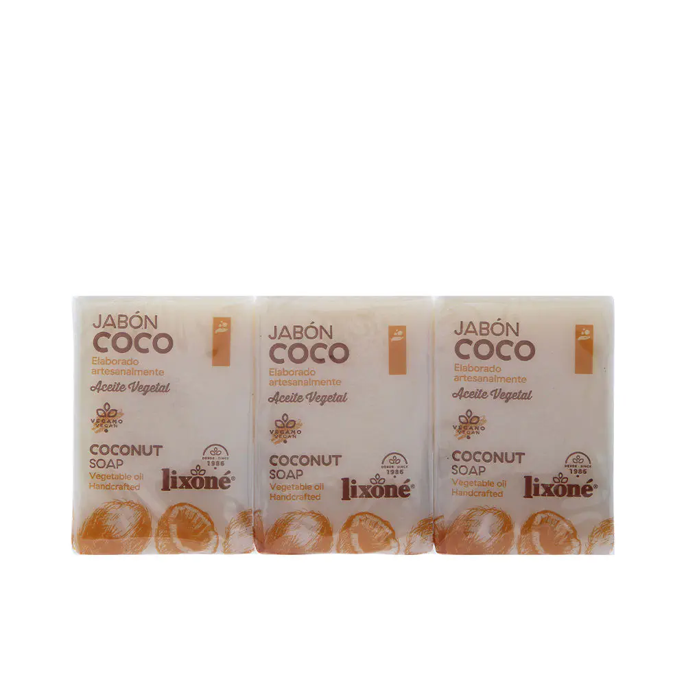 Coco Jabón 100% Natural 3 X R by Lixone Coco Lixone - Coco Jabón 100% Natural 3 X R by Lixone