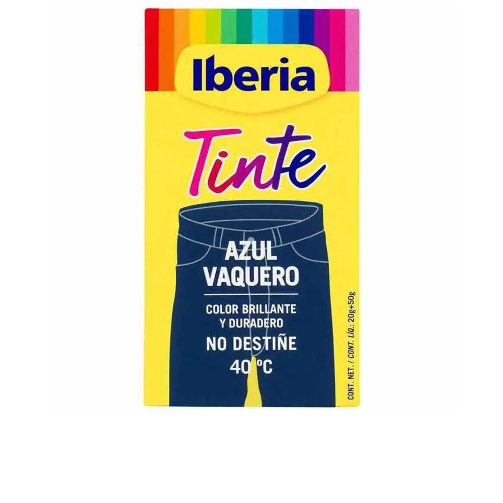 Iberia Tinte Ropa - Iberia Clothing Dye Colorfast 40º #Blue Jean R by Iberia