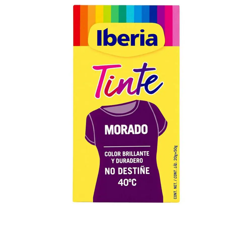 Iberia Tinte Ropa - Iberia Clothing Dye Colorfast 40º #Purple R by Iberia