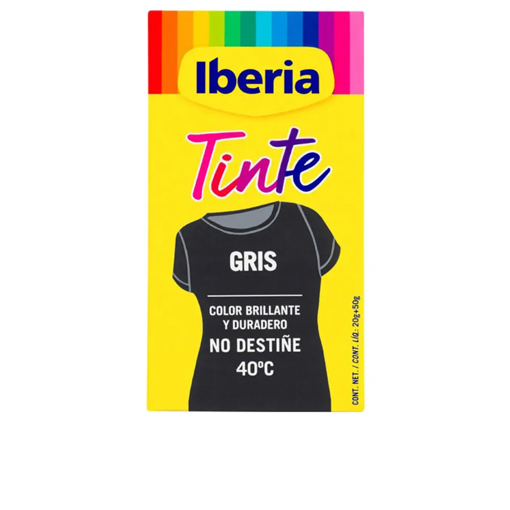 Iberia Tinte Ropa - Iberia Clothing Dye Colorfast 40º #Grey R by Iberia