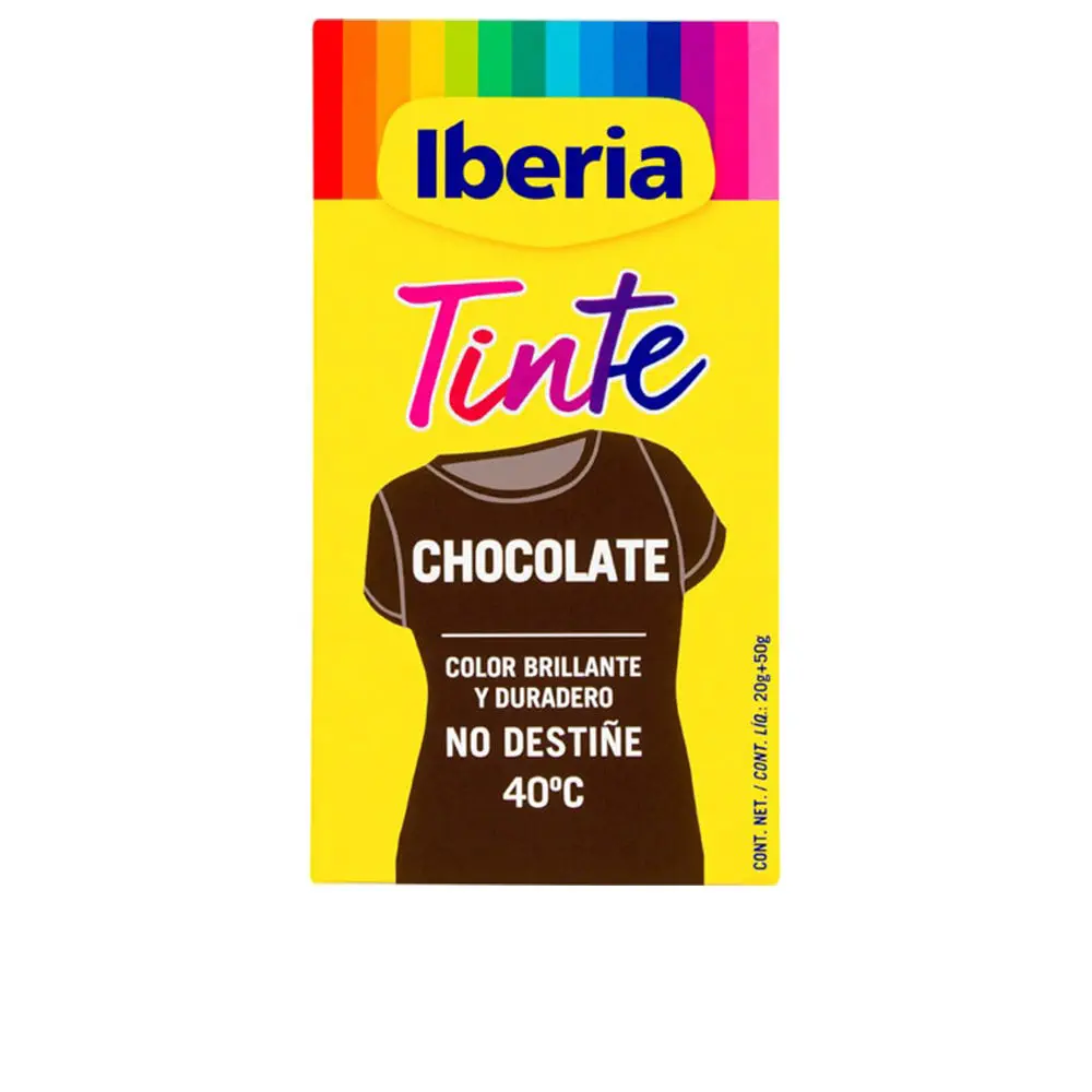 Iberia Tinte Ropa - Iberia Clothing Dye Colorfast 40º #Chocolate R by Iberia