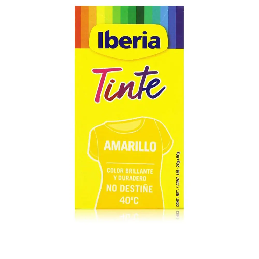 Iberia Tinte Ropa - Iberia Clothing Dye Colorfast 40º #Yellow R by Iberia