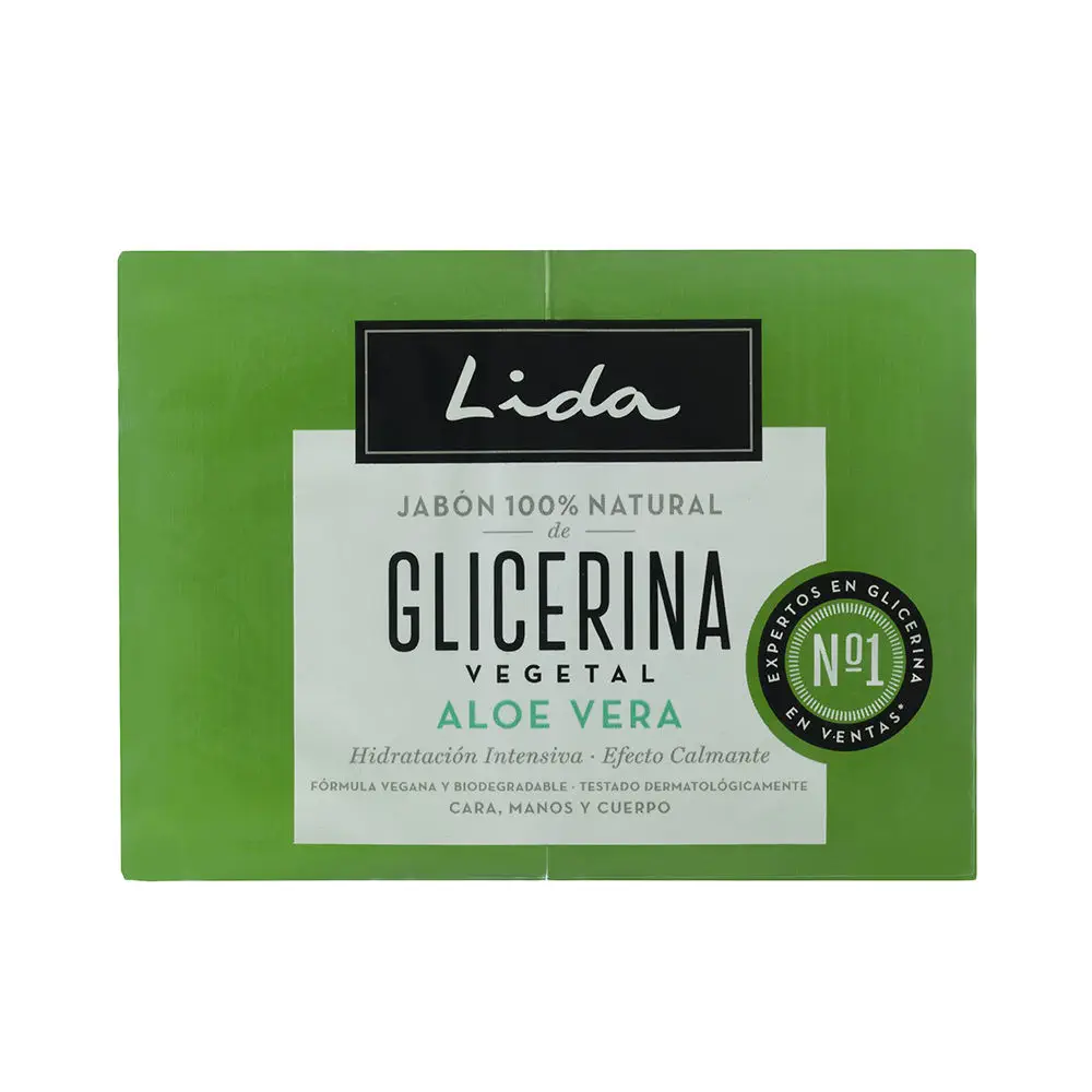 Jabón 100% Natural - 100% Natural Glycerin And Aloe Vera Soap Set 2 X R by Lida