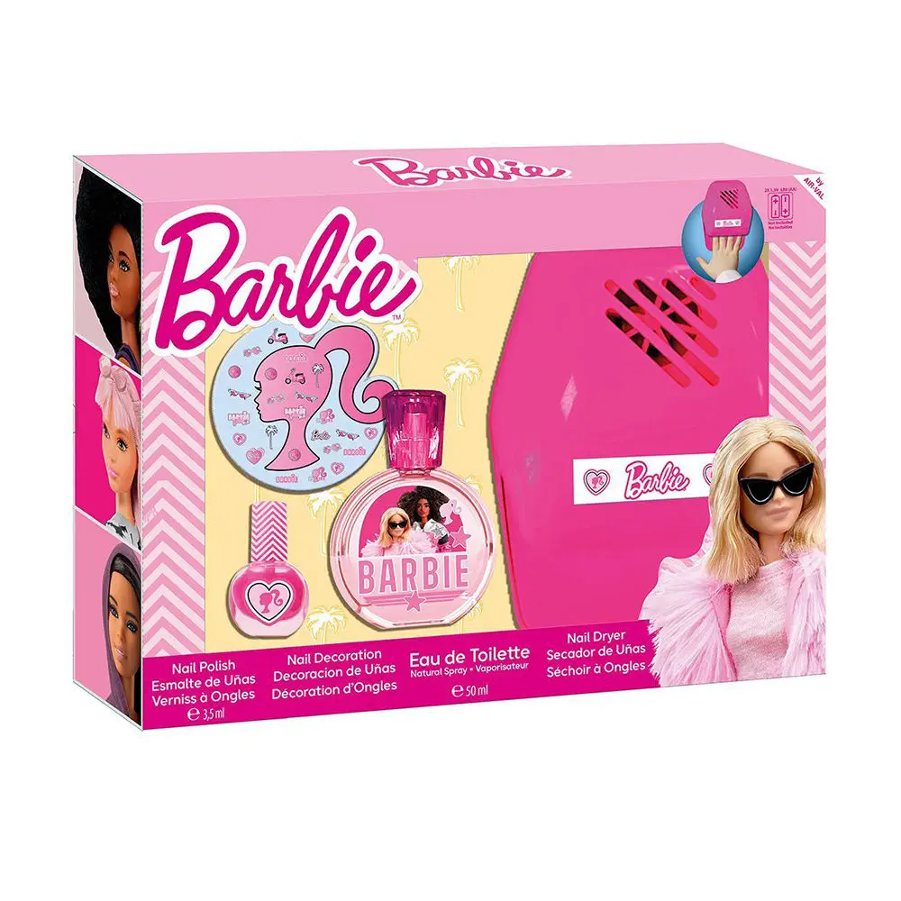 Barbie - Barbie Case 4 Pcs by Cartoon